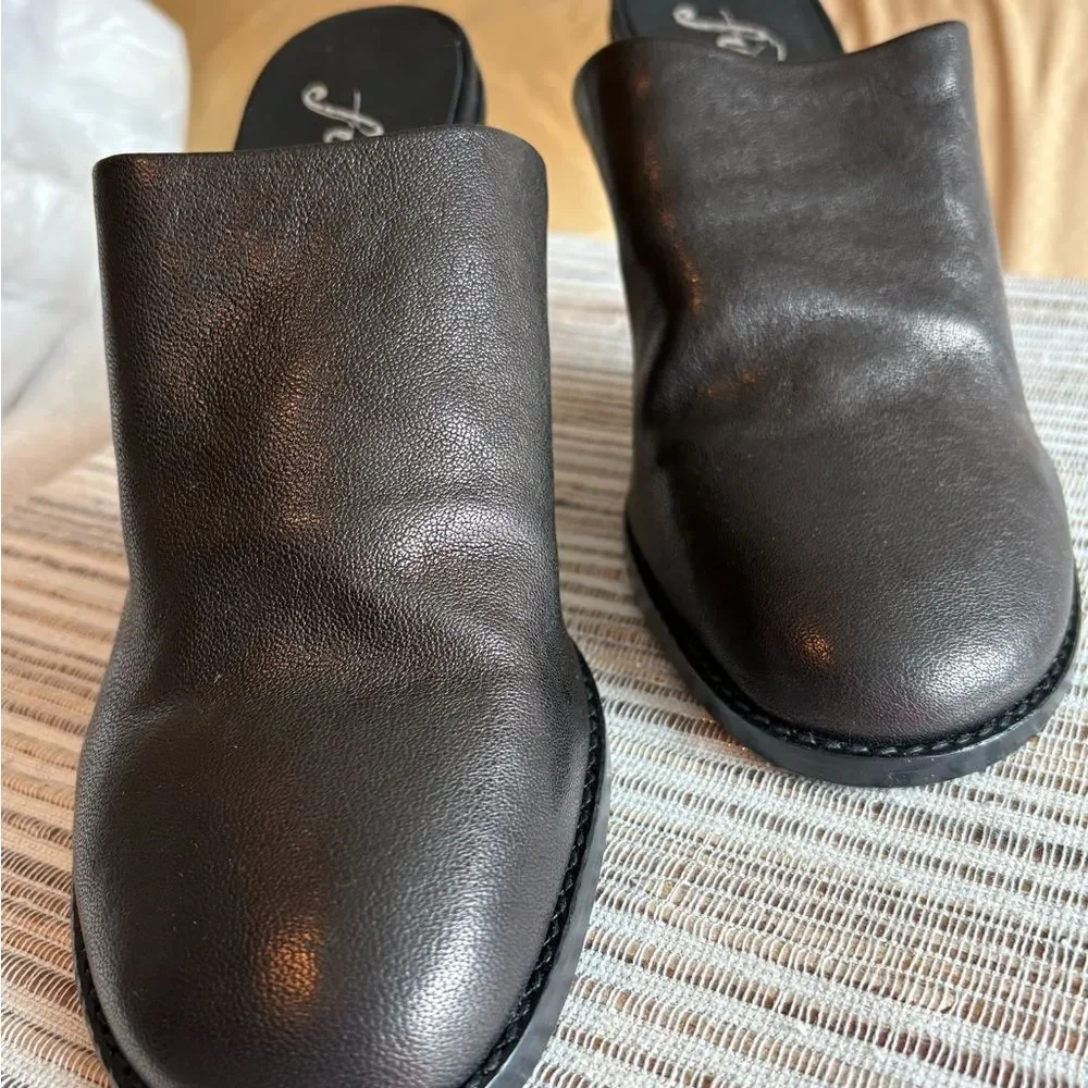 NEW Free People Women's Leila Heeled Mule In Black